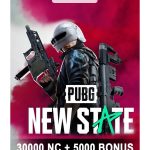 PUBG New State 30000 NC + 5000 Bonus Recharge Voucher - Instant Delivery